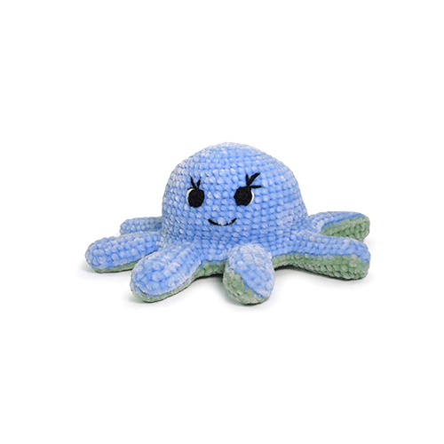 Reversible Octopus 01 - Blue/Green
