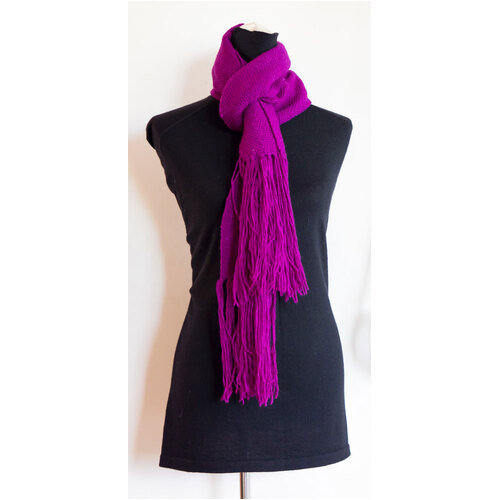 Hand Woven Scarf - Violet