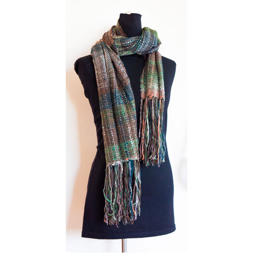 Hand Woven Scarf - Autumn