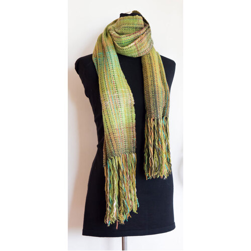Hand Woven Scarf - Spring