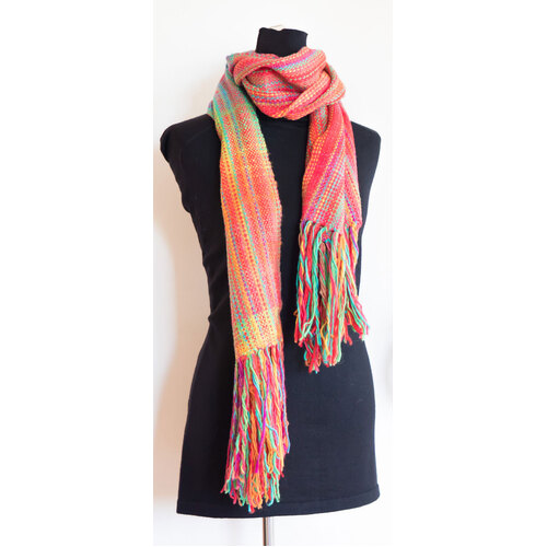 Hand Woven Scarf - Carnival