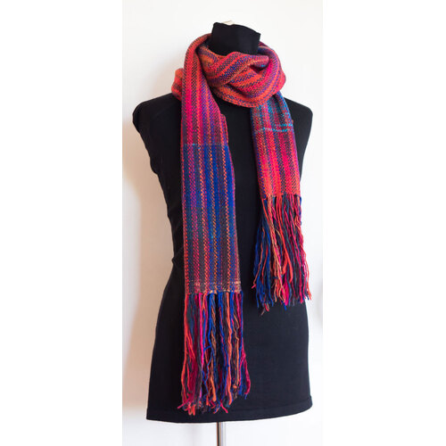 Hand Woven Scarf - Jewel