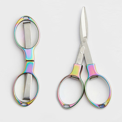 Folding scissors